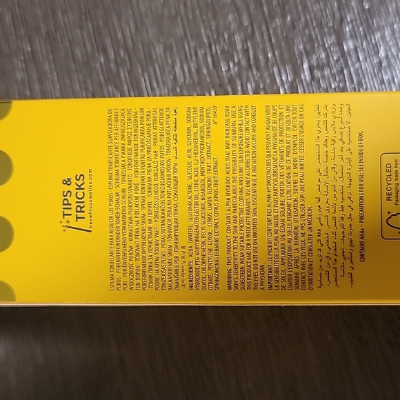 Benefit Porefessional Tight 'N Toned Pore-Refining AHA + PHA Toning Foam - Picture 7 of 9